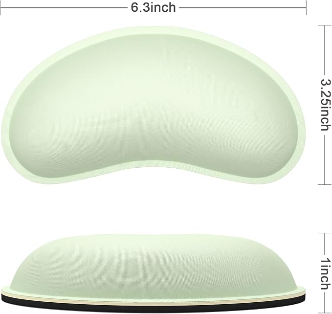 Dapesuom Mouse Wrist Rest, Ergonomic Memory Foam Mouse Wrist - Image 6