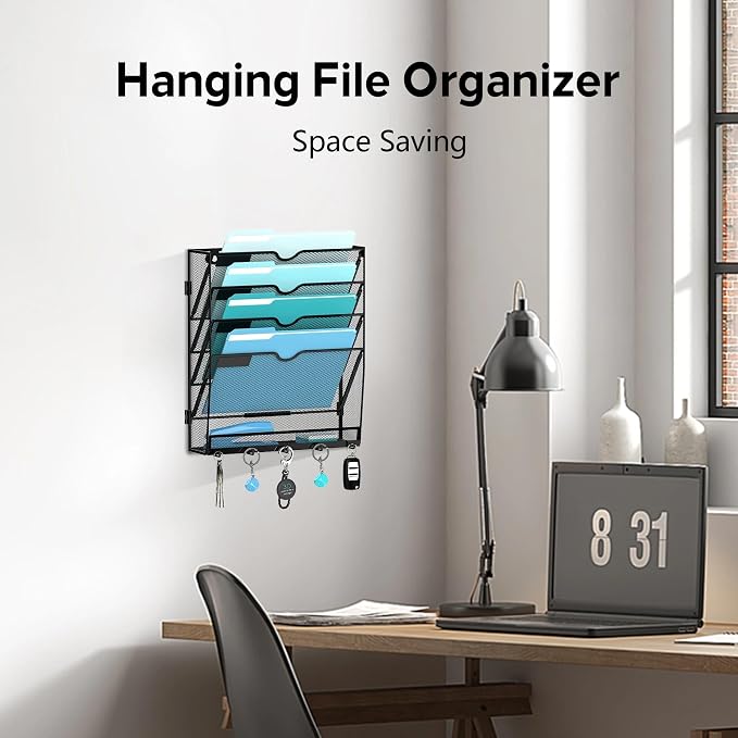 5 Tier Wall File Organizer - Image 5