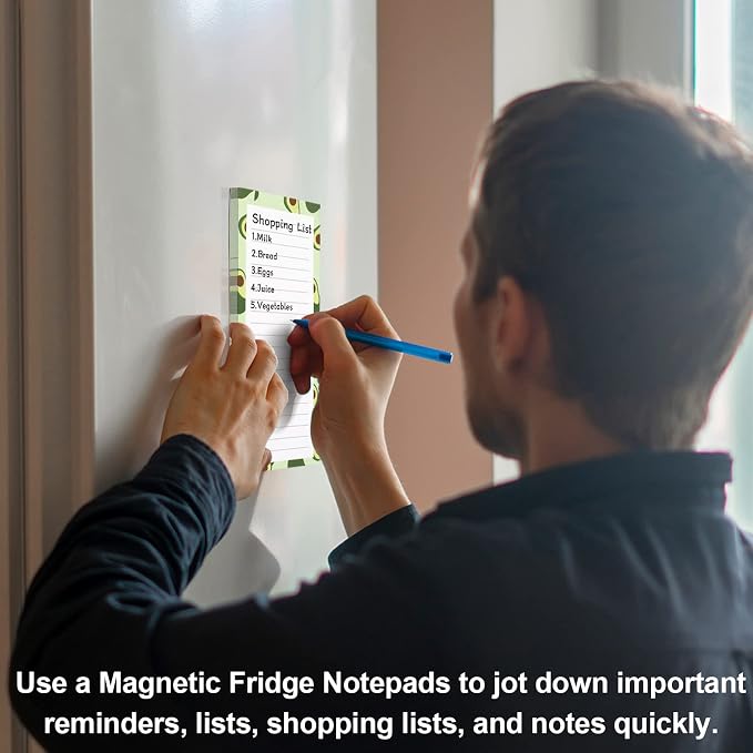 Joyberg 4 Pack Magnetic Notepads - Image 7