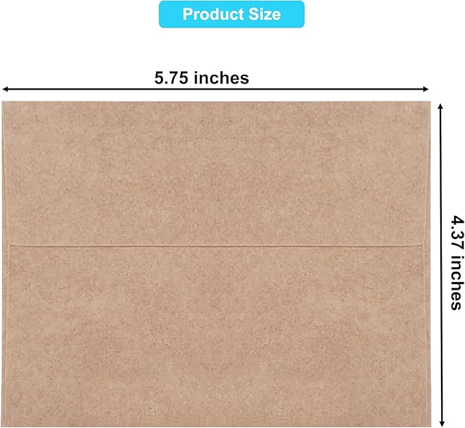 100 Pack A2 Envelopes for Card Making, Self Seal Greeting Card Envelopes for - Image 2