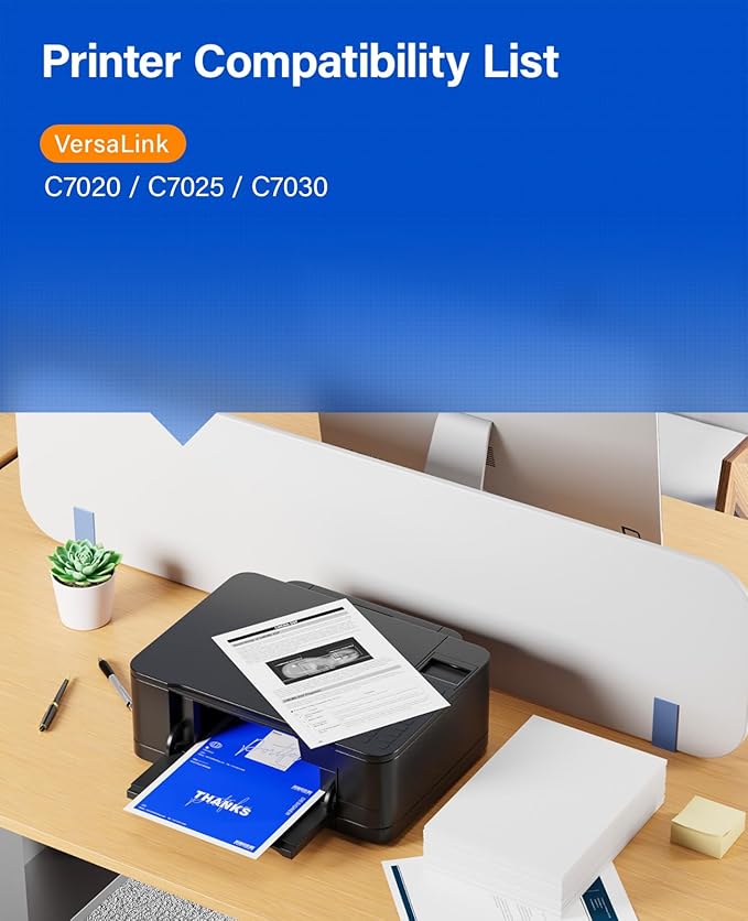 Versalink C7020 C7025 C7030 Drum Unit (Not Toner) 4-Pack High Capacity Replacement for Xerox 113R00780 Image-Drum Compatible with Xerox VersaLink C7020 C7025 C7030 Printer Black Cyan Magenta Yellow-DeskLoop Office