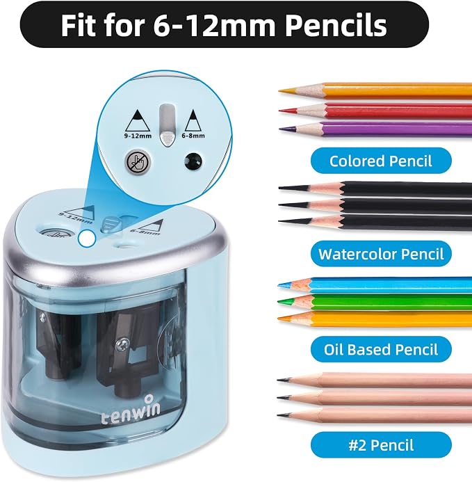 tenwin Electric Pencil Sharpener - Image 2