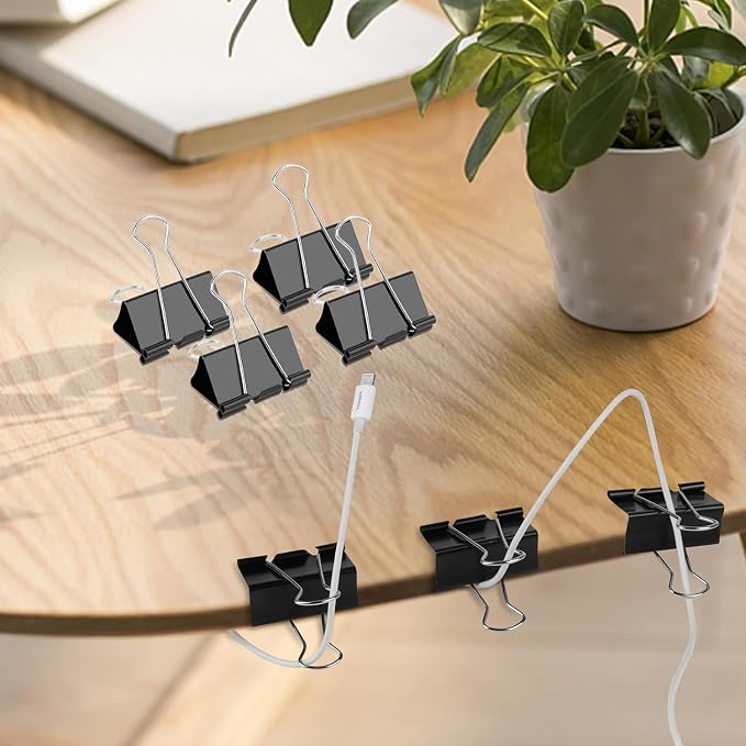 Ufmarine Extra Large Binder Clips 2 inch, Big Paper Clips - Image 7