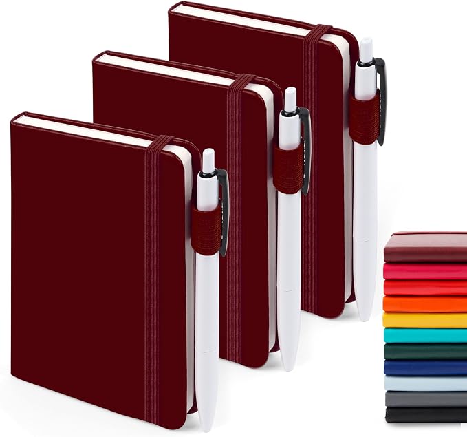 feela 3 Pack Pocket Notebook Journals by feela