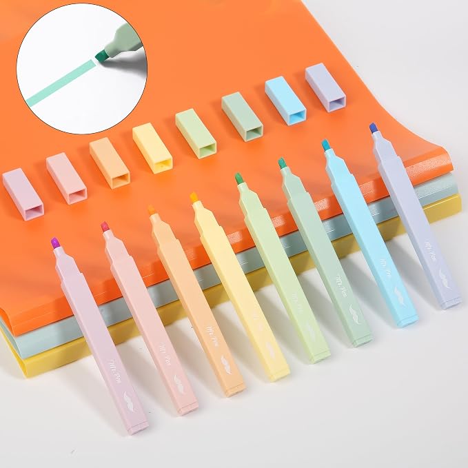 Mr. Pen- Aesthetic Highlighters No Bleed, 8 Pack, Cute Highlighters Assorted - Image 6