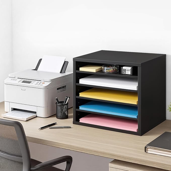 VEVOR Literature Organizer, 5 Compartments Office Mailbox - Image 2