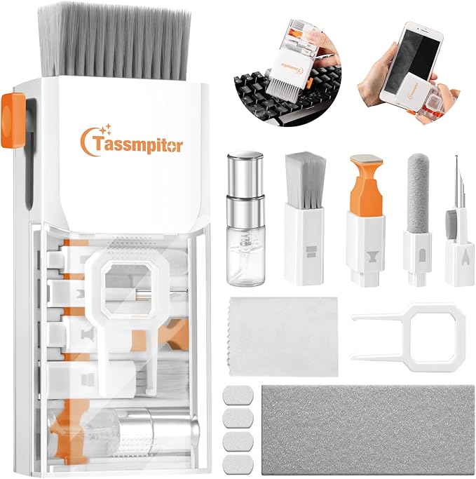 Keyboard Cleaner Laptop Cleaning Kit, All-in-One Keyboard Cleaning Kit by Tassmpitor