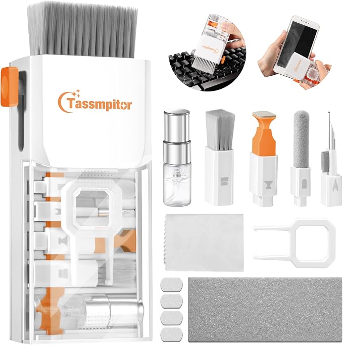 Tassmpitor Laptop Cleaning Kit, All in 1 Keyboard Cleaning kit by Tassmpitor