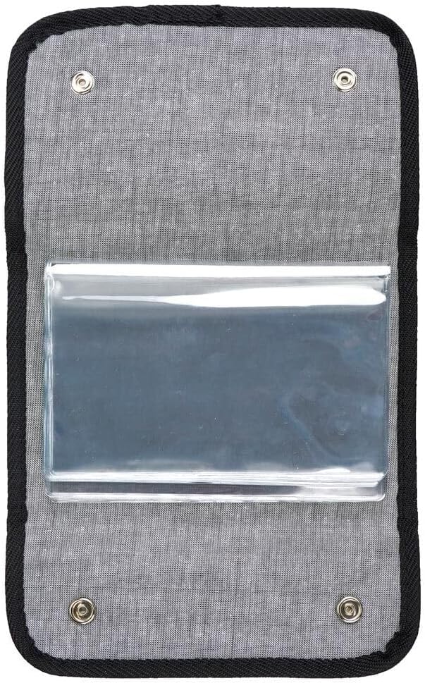 Compact Vinyl Document Holder, Fits in Most Truck Compartments, Durable Vinyl - Image 2