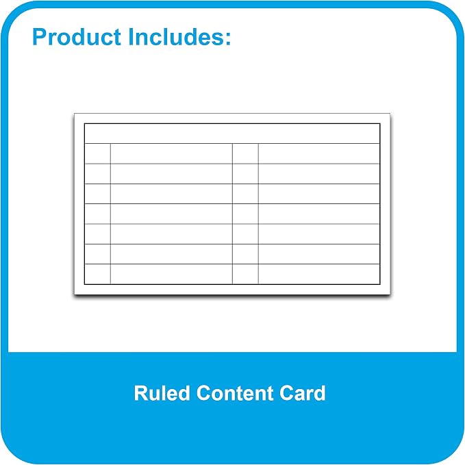 C-Line 13-Pocket Poly Expanding File, 10 x 5 Inches, Junior Size - Image 5