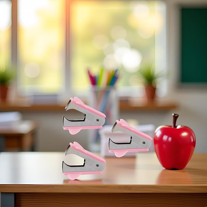 3Pcs Pink Staple Removers - Image 5