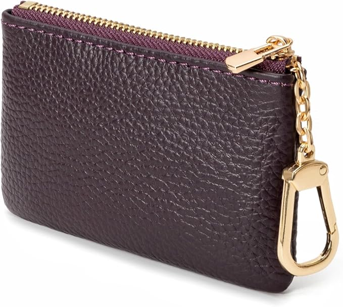Full Grain Leather Coin Purse by Unknown