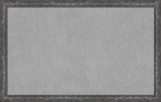 Amanti Art Grey Framed Magnetic Board 27x43 Large Vision Board by AmantiArt