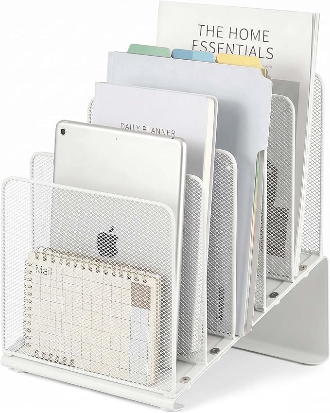 LEKETREE File Organizer for Desk, Desk Organizer by Stylishworkspaceeffortlessorganization