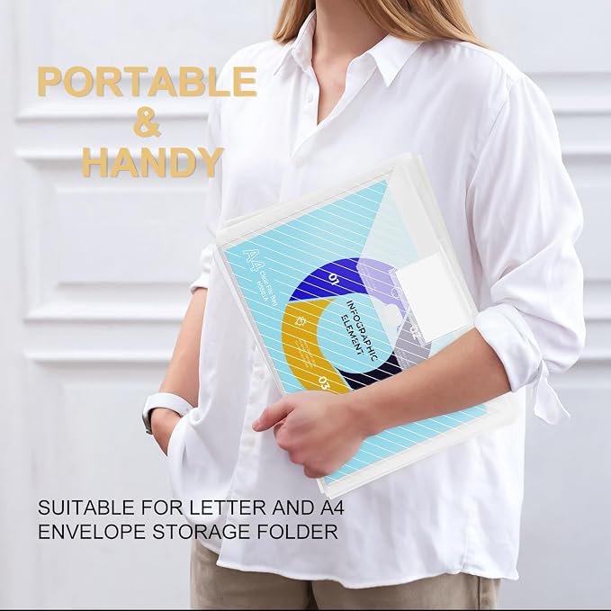50 Pack, HeavyDuty Document Holder - Image 2