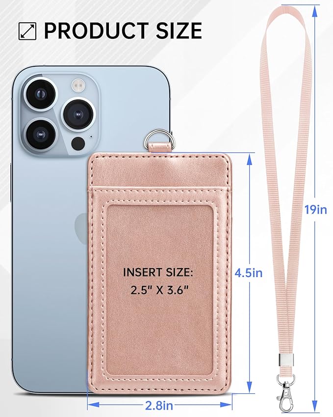 Teskyer Leather ID Badge Holder - Image 6