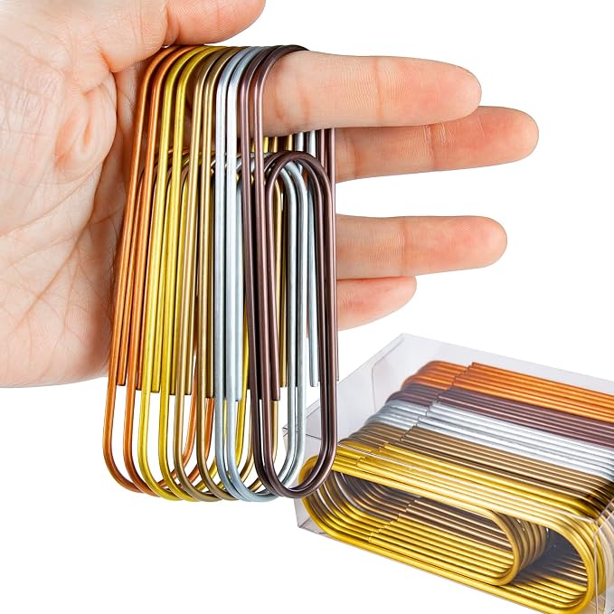 4 Inch Large Paper Clips by Timenu
