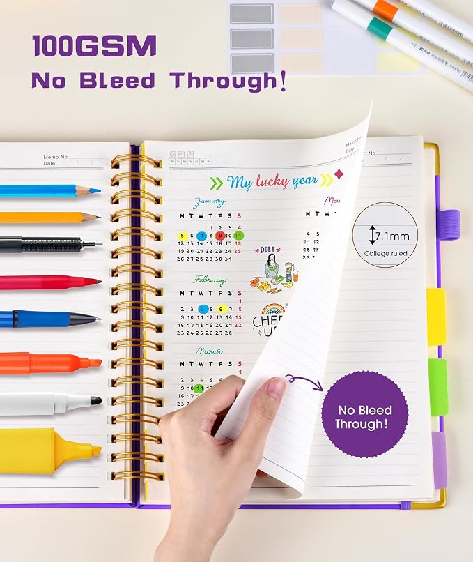 Hardcover Spiral Notebook journal - Image 5