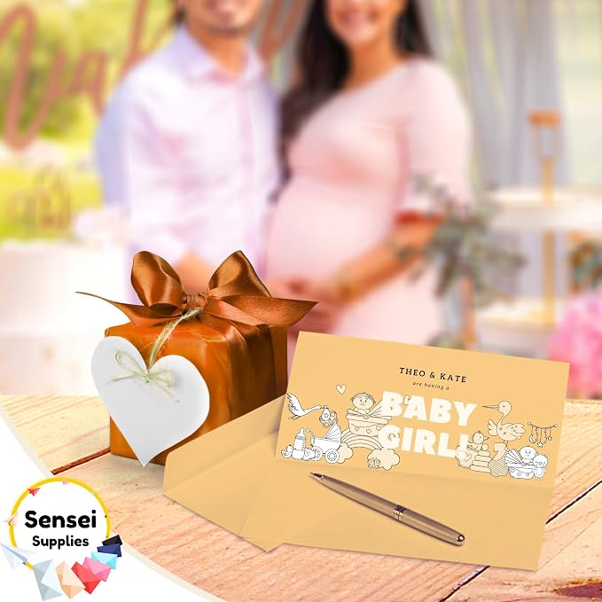110 5x7 Kraft Brown Invitation Envelopes - Image 4