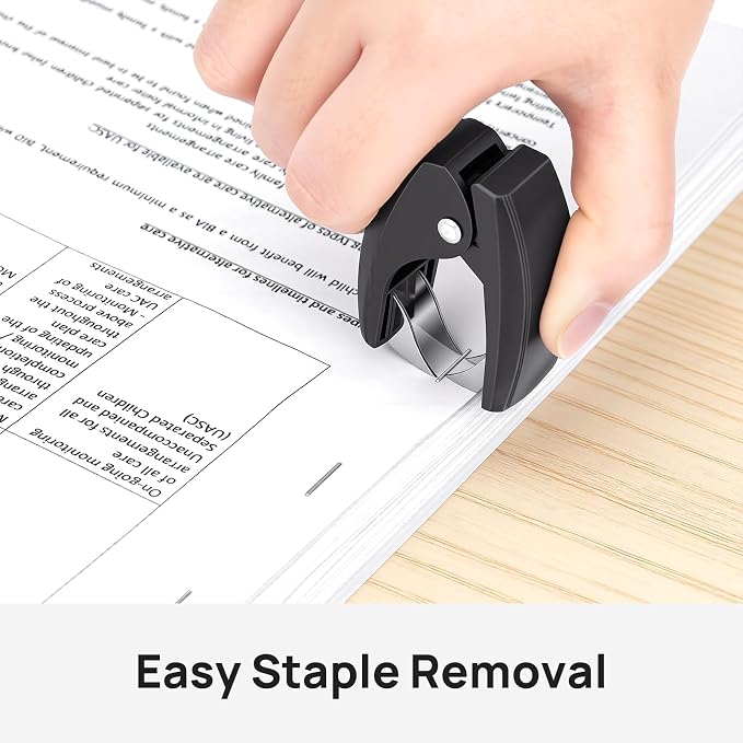 Mini Stapler with 2000 Staples, 30 Sheet Capacity, Jam-Free Small Desktop - Image 8