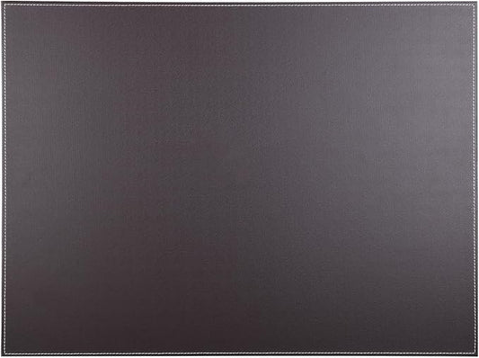 KINGFOM Desk Pad & Mat 24" x 18" Protector Large Mouse Pad PU Leather by KingfomLeatherHomeOfficeDecor