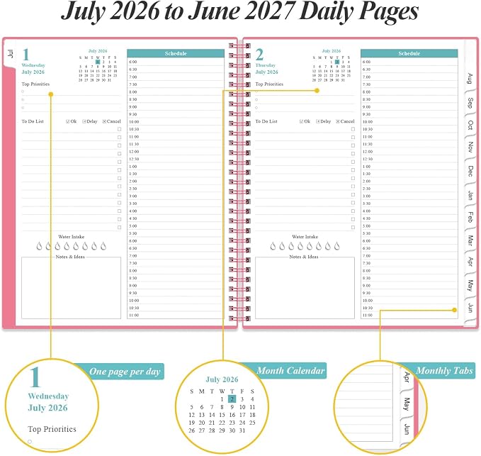 2026-2027 Daily & Monthly Planner - Image 3