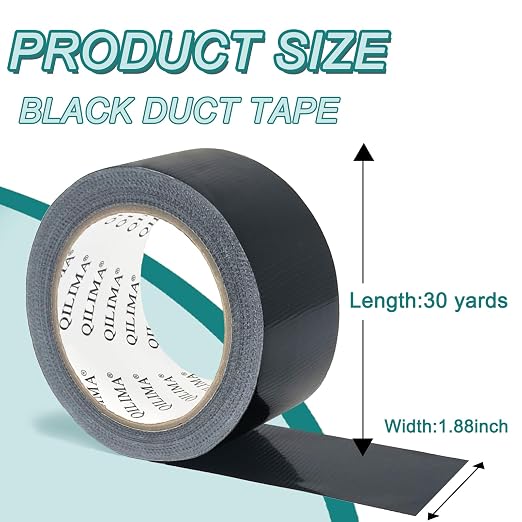 QILIMA Heavy Duty Duct Tape, Industrial, Professional Use, 2 Inch X 30 Yards - Image 2