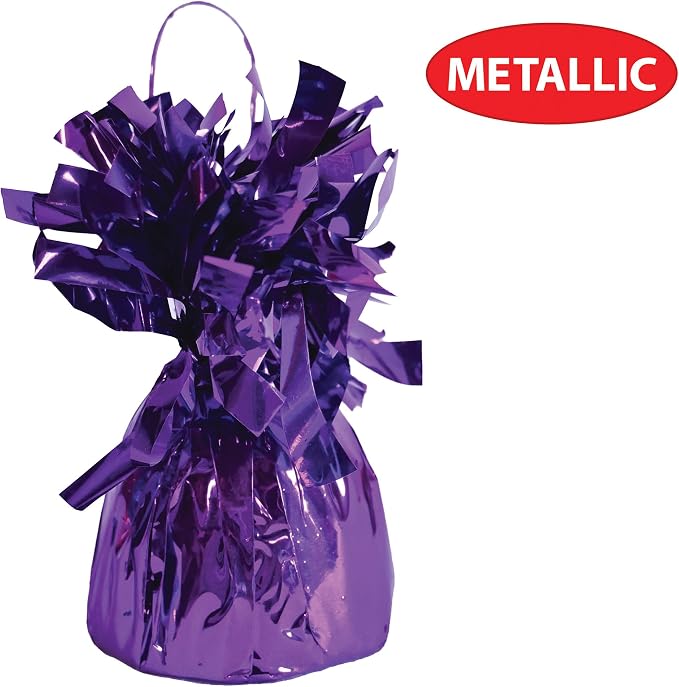Beistle Metallic Wrapped Balloon Weight – 12 Pack, Party Decoration Accessories - Image 3