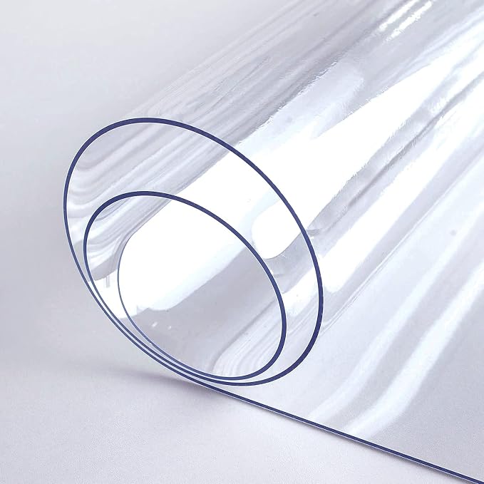 LovePads Clear Desk Mat 23 x 47 Inch, 1.5mm Thick Clear Table Protector - Image 9