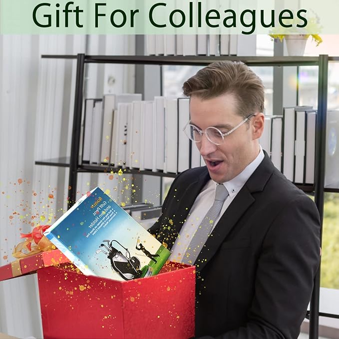 Jishi Golf Gifts for Men Golf Pen Holder Stocking Stuffers for Adults Men Golfers, Funny White Elephant Gifts for Adults Useful Unique Office Supplies Desk Accessories Decor Gadgets for Boss Dad Women-DeskLoop Office