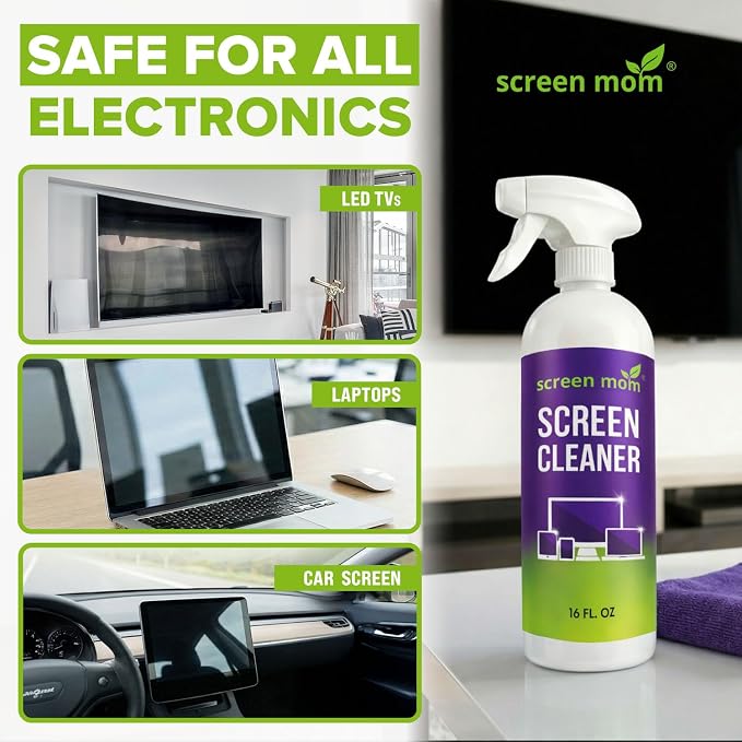 Screen Mom Screen Cleaner Spray 2 Pack-16oz - Image 2