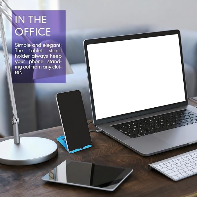 Macarrie 24 Pcs Cell Phone Stand, Universal Foldable Tablet Stand - Image 6