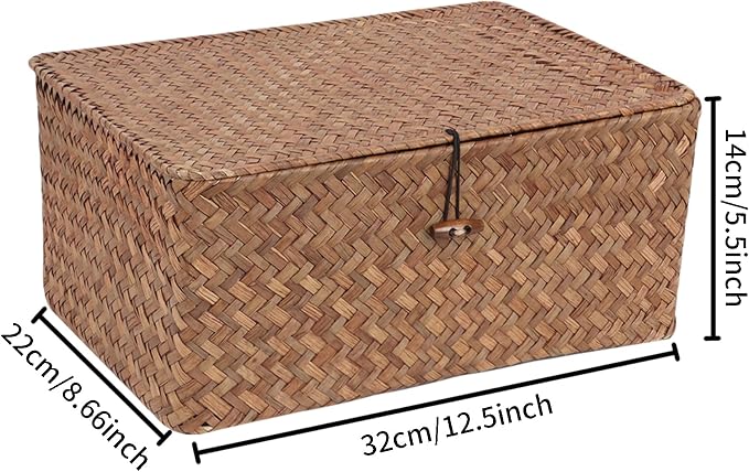 FEIALNDUO Wicker Shelf Baskets - Image 6