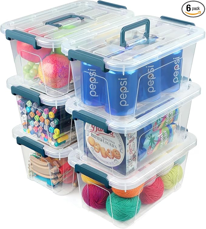 NUMIFUN Plastic Storage Bins by NUMIFUN