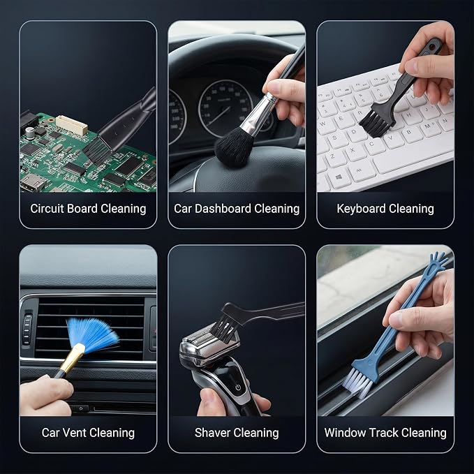 Anti Static Brush Keyboard Cleaning Set, Small Cleaning Brushes - Image 6