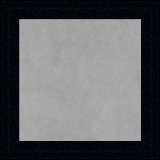 Amanti Art Black Framed Magnetic Board 20x20 Small Vision Board by AmantiArt