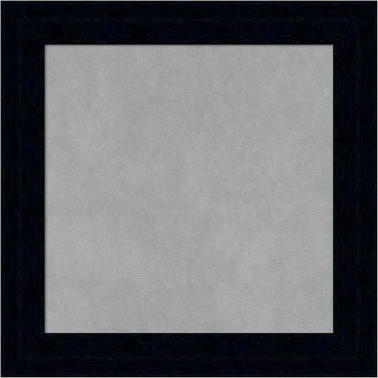 Amanti Art Black Framed Magnetic Board 20x20 Small Vision Board by AmantiArt