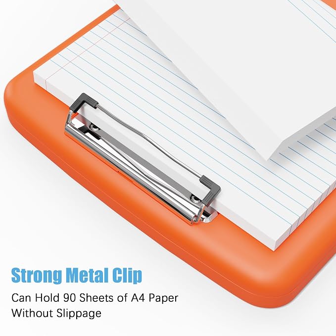 Hongri Clipboard with Storage with Pen Holder, Folder Nursing Clip Board 8.5 x - Image 5
