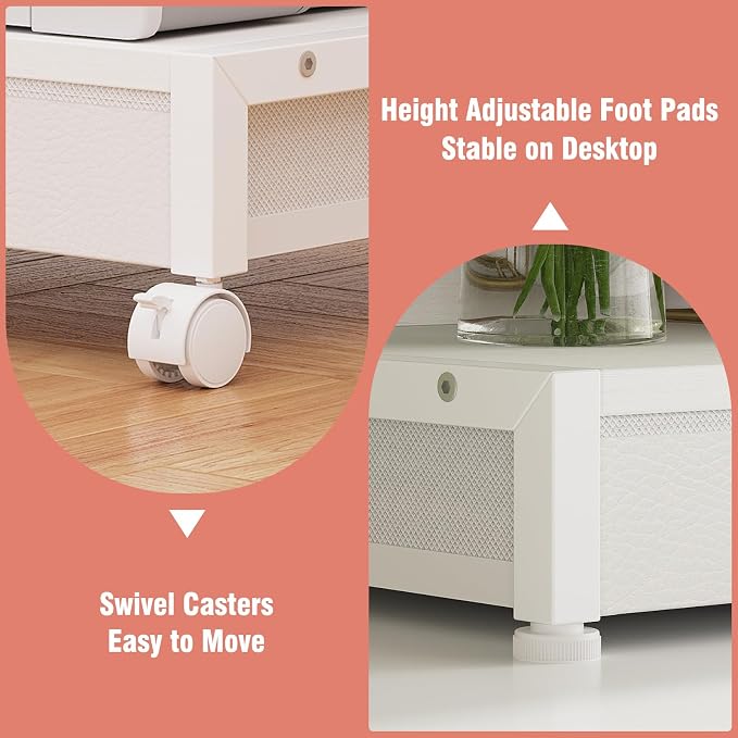 VENNQD 2-Tier Desktop Printer Stand - Image 4