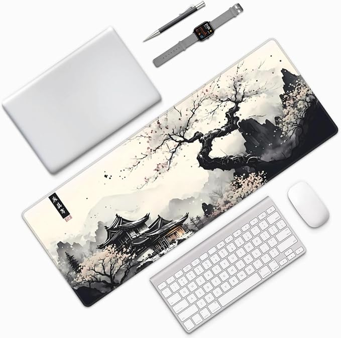 Japanese Mouse Pad, Large Japanese Desk Mat, XL Anime Gaming Keyboard Mat - Image 7