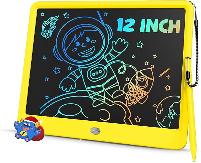 TEKFUN 12" LCD Writing Tablet for Kids Ages 3–8, Easy & Fun Doodle Board for by TEKFUN