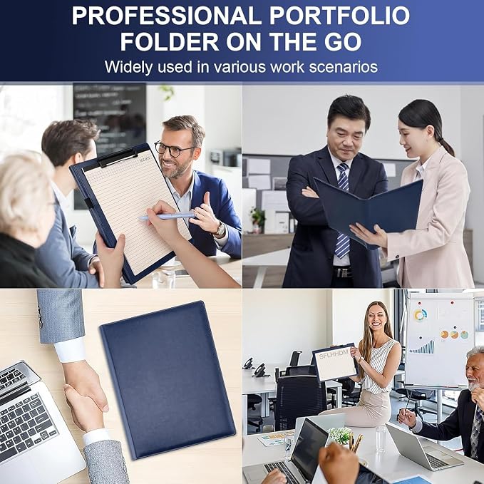 Portfolio Binder, Portfolio Folder Padfolio - Image 8