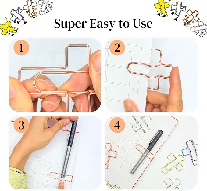 Paperclip Pen Holder, Planner Accessories - Image 6