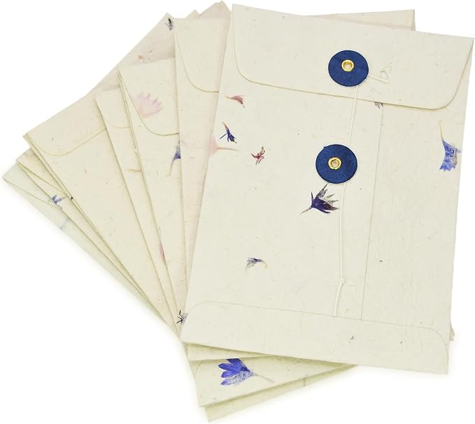 Kathmandu Valley Co. Handmade Lokta Paper Envelope by KathmanduValleyCo