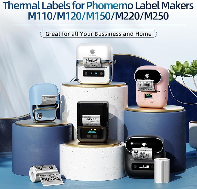Phomemo Transparent Thermal Labels - Image 3