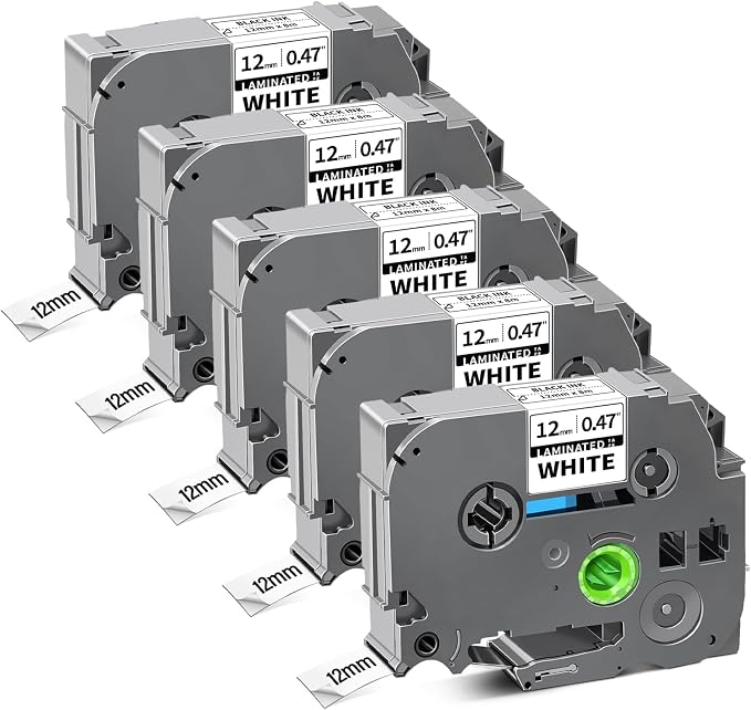 5-Pack TZe-231 TZe231 Label Tape Compatible by Matoburr