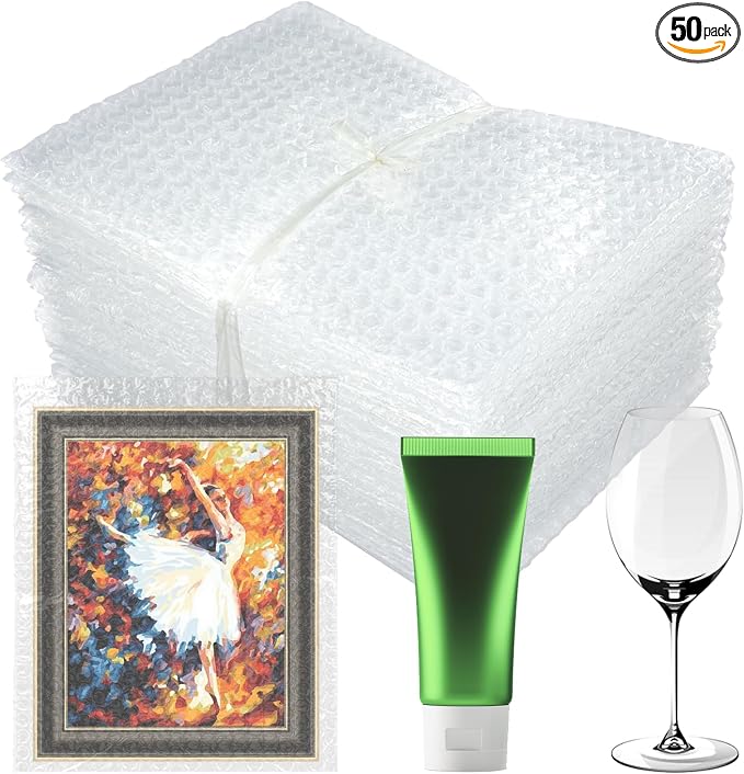10X12 Inch Bubble Out Bags, double-layered bubble cushioning packaging bags are by SEUNGCH