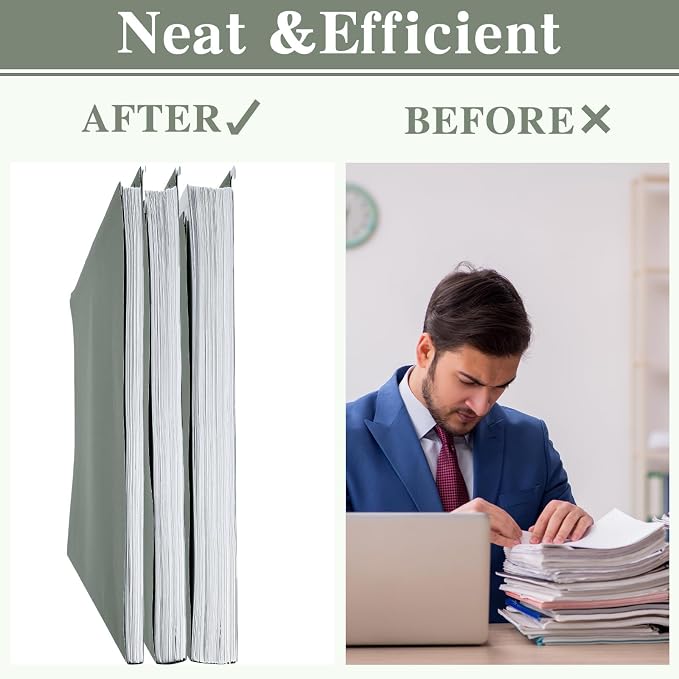 25 Pack 11×17 Expanding Hanging File Folders - Image 4