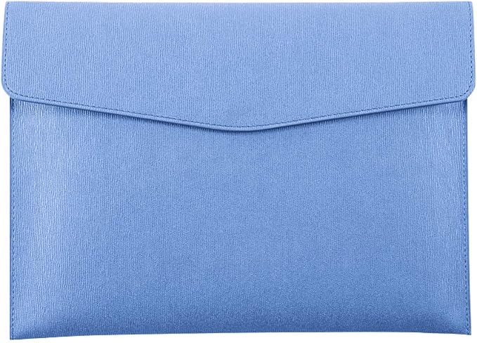 PU Leather A4 File Folder Document Holder Waterproof Portfolio Envelope Folder by enyuwlcm