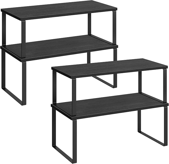 SONGMICS Cabinet Organizer Shelf, Kitchen Storage, Spice Rack, Expandable by Unknown